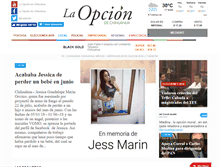 Tablet Screenshot of laopcion.com.mx